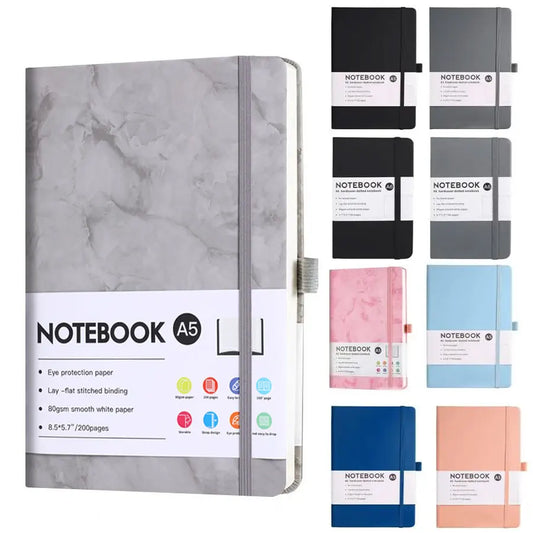 A5 Professional Notebook – Thick Paper, Compact & Lightweight Planner for Office and School