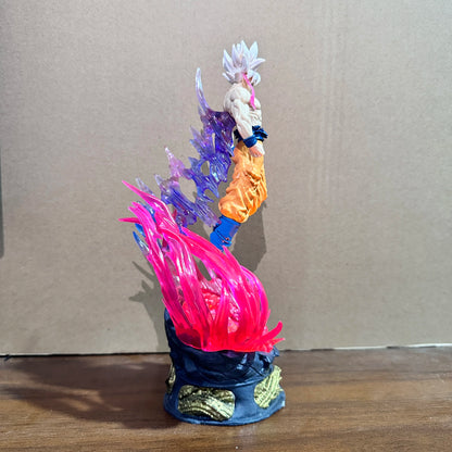 Son Goku Ultra Instinct Anime Figure, Super Saiyan Dragon Ball Anime Figurines 25 CM