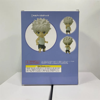 Cute Hunter X Hunter Anime Figurines, Kawaii Chibi Anime Figures, Chrollo Lucilfer, Kurapika, Gon Freeces. Killua Zoldyck PVC Action Toys 10 CM