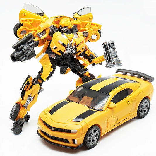 Bumblebee Action Figure, Transformers Anime Action Figurines Posable Toys 12.5 CM