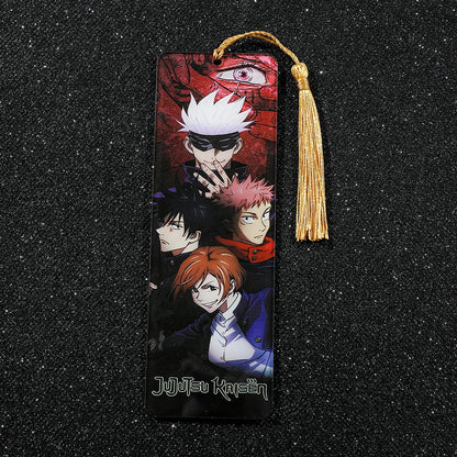Jujutsu Kaisen Anime Acrylic Bookmark, JJK Souvenir Readings Stationery
