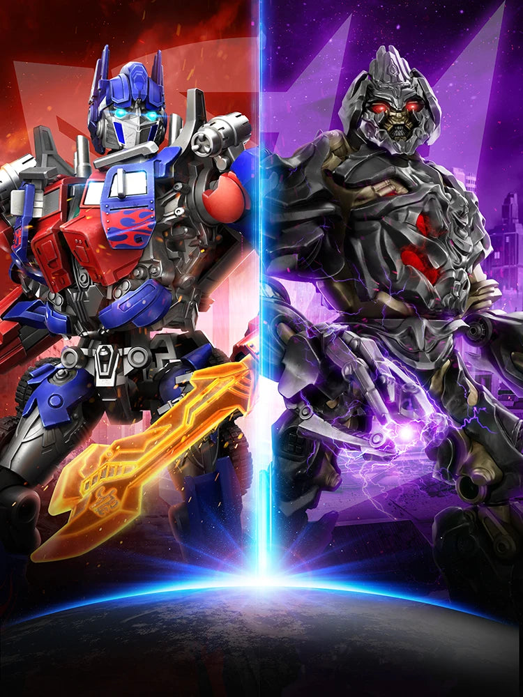 Transformers Action Figures Collections, Nemesis Optimus Prime Bumblebee Mirage Megatron Scourge