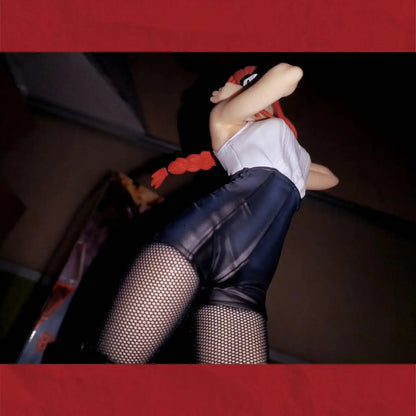 MAKIMA Anime Figure, Chainsaw Man Action Figurines PVC Statue 25 CM