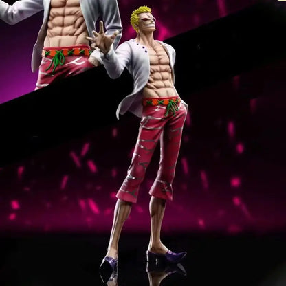 Donquixote Doflamingo Anime Figurine, One Piece Action Figures 29 CM