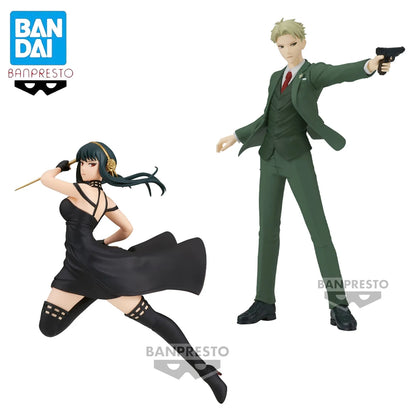 Loid Forger Yor Forger BANPRESTO Anime Figurines, Spy X Family Action Figures