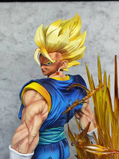 Super Saiyan Blue Vegito LED Anime Figure, Dragon Ball Z Anime Figures 3 or 4 heads PVC Statue