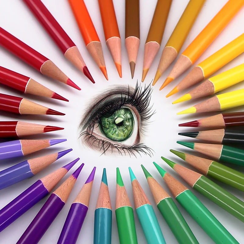 48/72/120/150/160/180 Professional Color Pencils, Oil Pencils, Watercolor Pencils Art Supplies