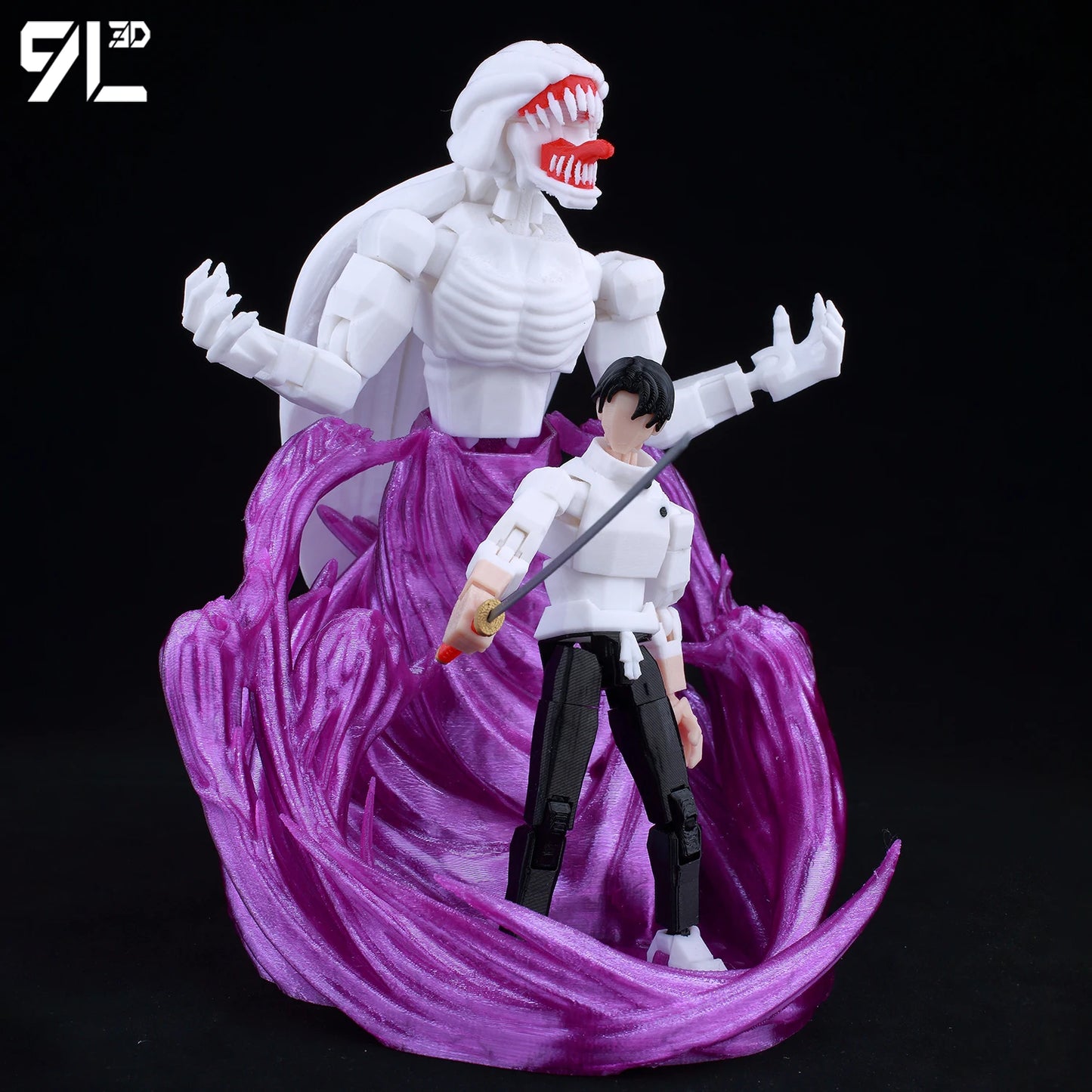 Jujutsu Kaisen 3D Printed Anime Figurine, Gojo Satoru Toji Yuji Sukuna Mahoraga Yuta