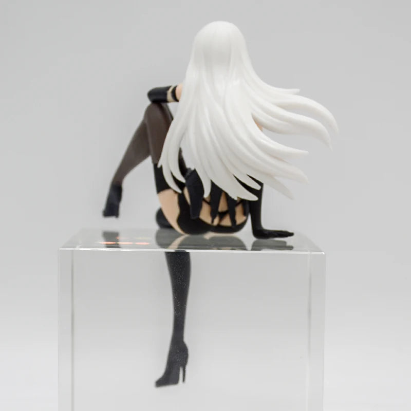 NieR:Automata Action Figures - YoRHa No.2 Type B (2B), 9S, and A2 - 15 CM Collectible Figurines