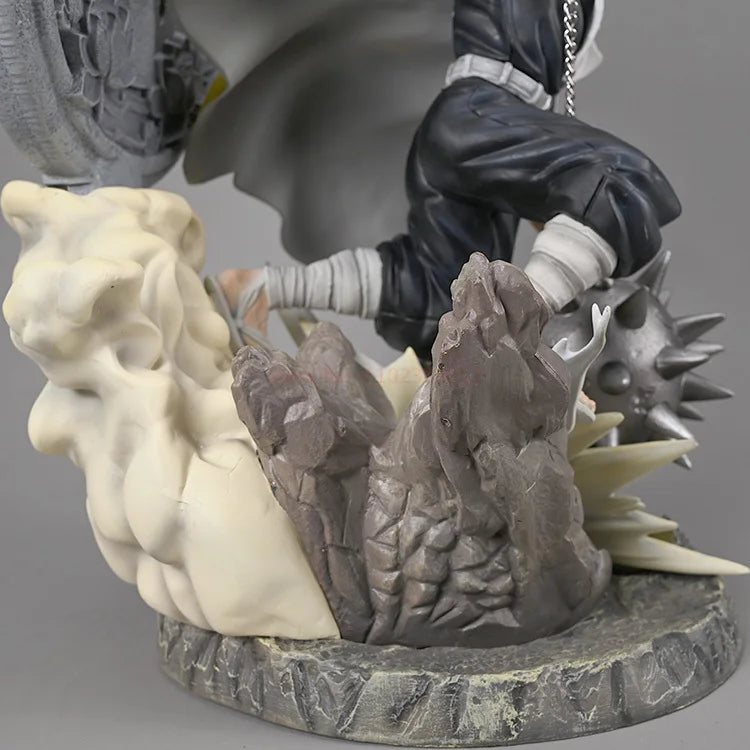 Himejima Gyomei Anime Figure, Demon Slayer Action Figurines PVC Large Statue 41 CM