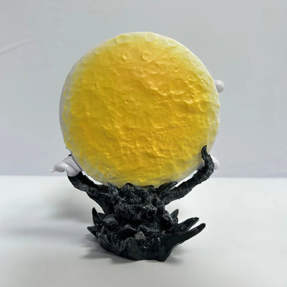 Fairy Nika Monkey D Luffy Anime Figure, One Piece Action Figurines Gear 5 With Moon 14 CM