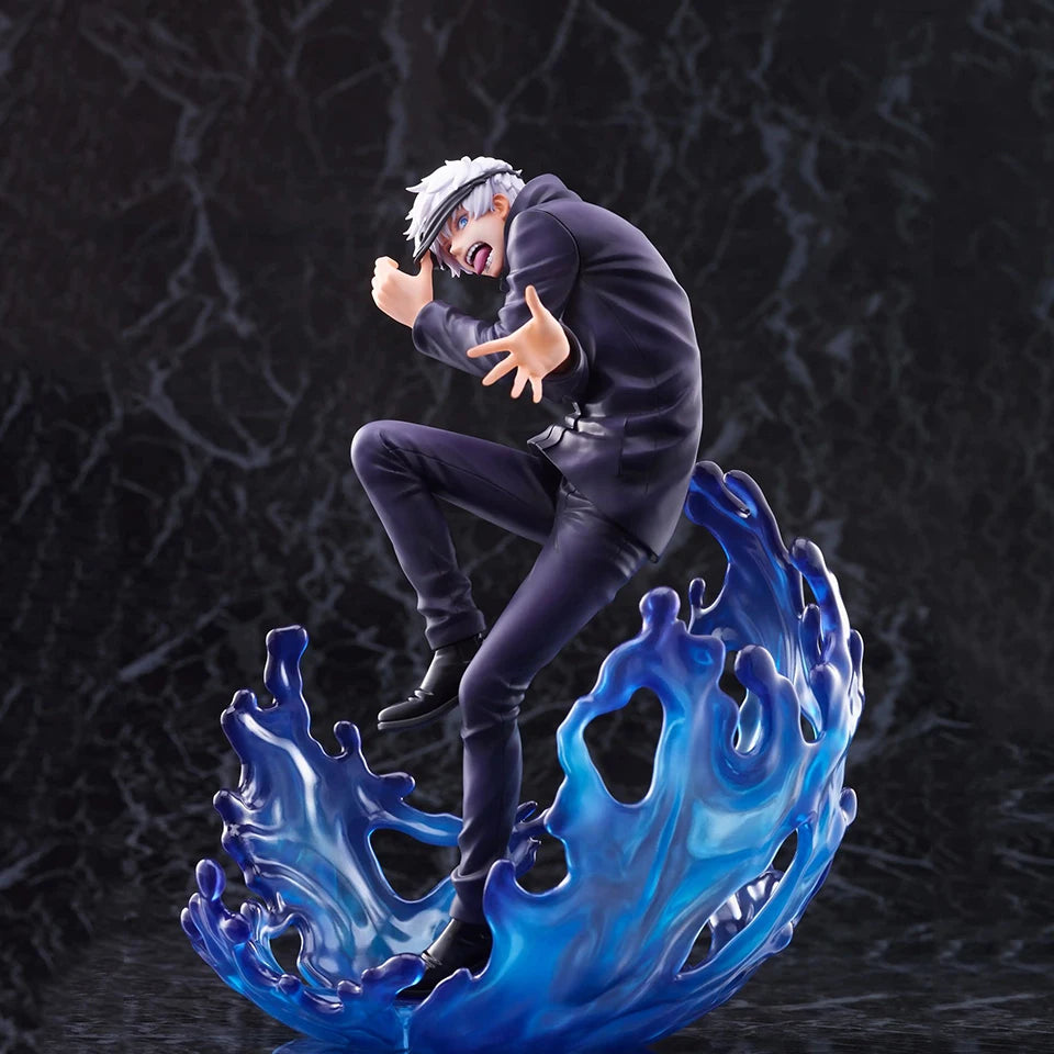 Gojo Satoru Anime Figure, Jujutsu Kaisen JJK Action Figurines Collectible 25 cm
