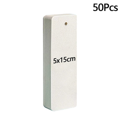 Blank Watercolor Paper Cards 50 PCS Portable Postcard 300g Square Round for Painting School Student Art Supplies