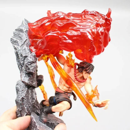 Fire Fist Portgas D. Ace Anime Figurine, One Piece Figures PVC Statue 18 CM