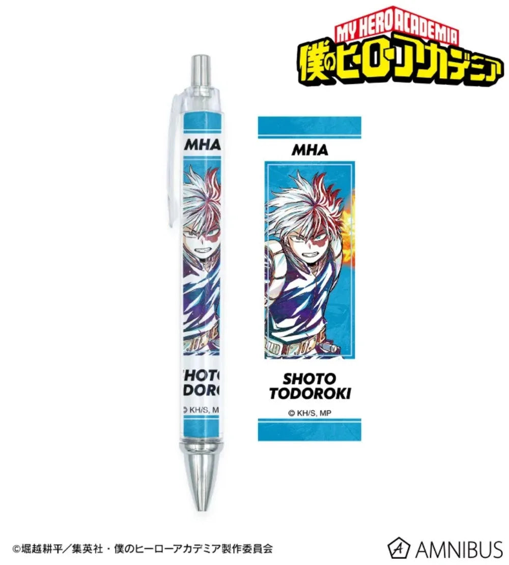 1 PC My Hero Academia Ballpoint Pen, Anime School Student Gift Office Stationery Supplies