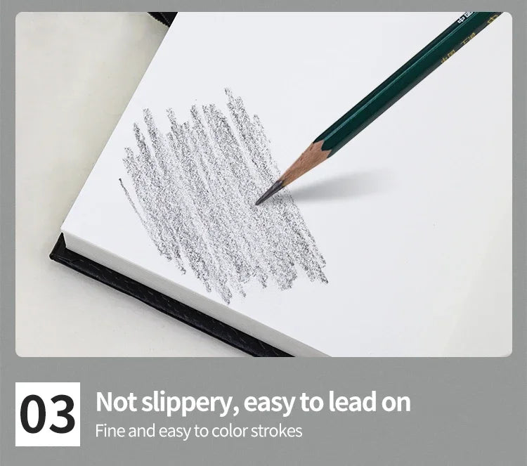 A4/A5/A6 Sketchbook – 80 Sheets, 130gsm Paper for Drawing, Sketching & Planning | Artist Notebook