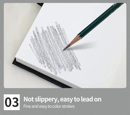 A4/A5/A6 Sketchbook – 80 Sheets, 130gsm Paper for Drawing, Sketching & Planning | Artist Notebook