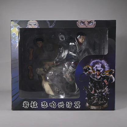 Himejima Gyomei Anime Figure, Demon Slayer Action Figurines PVC Large Statue 41 CM