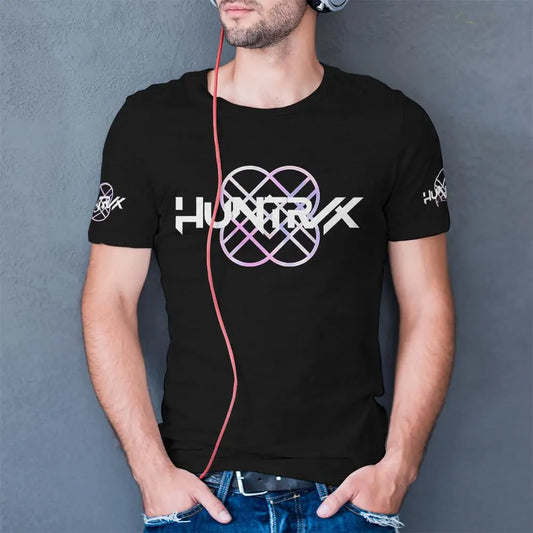 Kpop Demon Hunter Graphic T-shirt Unisex Comfortable Breathable Round Neck Anime Cartoon Design