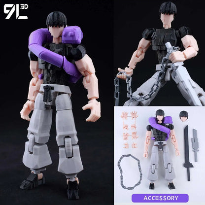 Jujutsu Kaisen 3D Printed Anime Figurine, Gojo Satoru Toji Yuji Sukuna Mahoraga Yuta