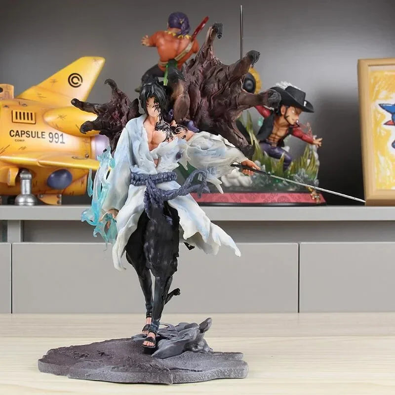 Sasuke Uchiha Figure, Cursed Seal Of Heaven Figurine, Anime Gifts 31cm/12in