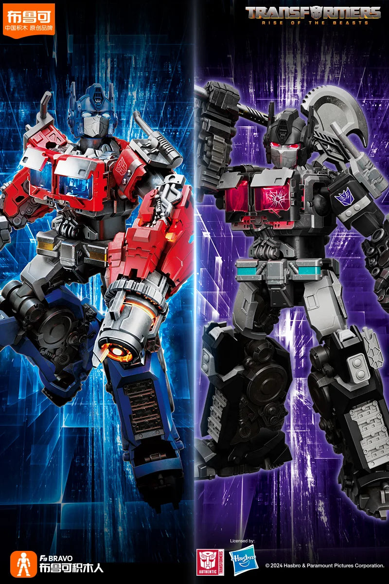Transformers Action Figures Collections, Nemesis Optimus Prime Bumblebee Mirage Megatron Scourge