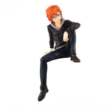 Nakahara Chuuya and Dazai Osamu Anime Figurine, Bungo Stray Dogs Action Figures PVC Statue 13 CM