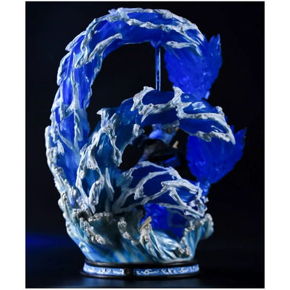 Senju Tobirama LED Anime Figurine, Water Dragon Jutsu Naruto Shippuden Figures Collection 43 cm