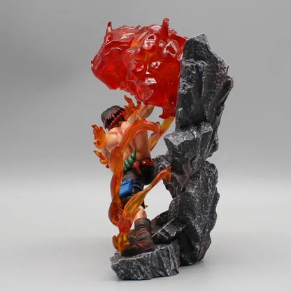 Fire Fist Portgas D. Ace Anime Figurine, One Piece Figures PVC Statue 18 CM