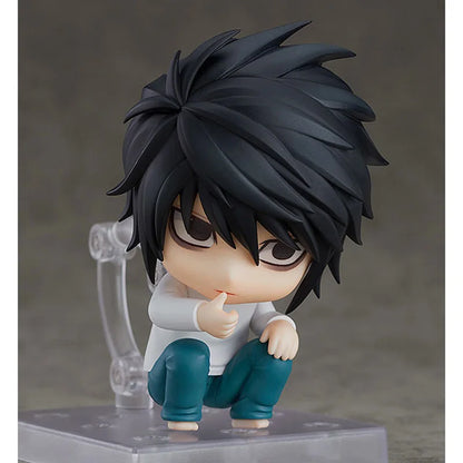 Anime Figures Death Note L Lawliet, Kawaii Cute Chibi Action Figures 10 cm