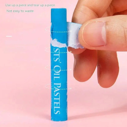 Oil Pastel Set – 25 or 50 Colors Soft Sticks for Kids, Students & Artists | Washable Crayons for Drawing, Painting & Graffiti Art