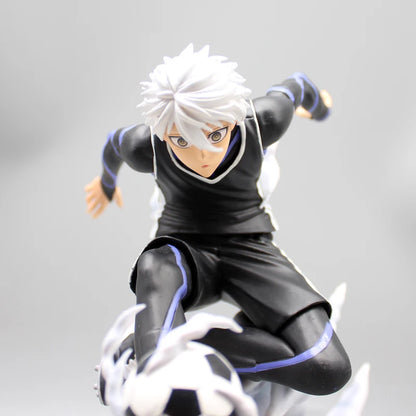 Nagi Seishiro Blue Lock Figures, Anime Figurines Soccer Football Collection Statue Decor 21 cm