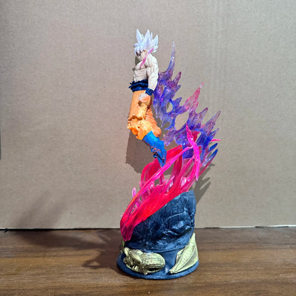 Son Goku Ultra Instinct Anime Figure, Super Saiyan Dragon Ball Anime Figurines 25 CM