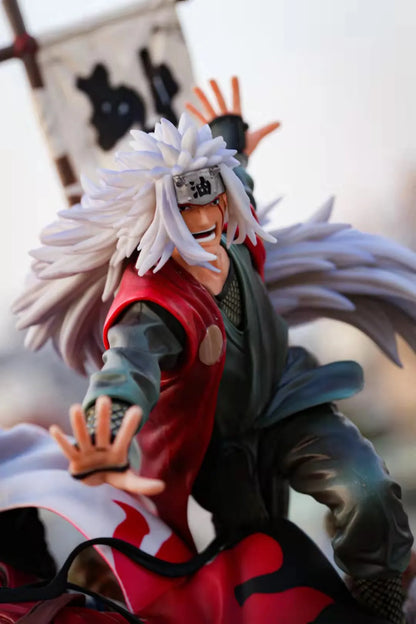 Jiraiya Minato and Naruto Anime Figurines, NARUTO SHIPPUDEN Figures Master and Apprentice Figure 41cm