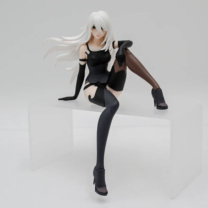 NieR:Automata Action Figures - YoRHa No.2 Type B (2B), 9S, and A2 - 15 CM Collectible Figurines