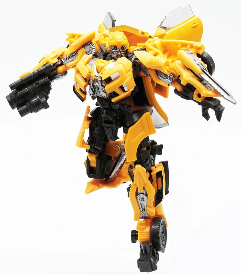 Bumblebee Action Figure, Transformers Anime Action Figurines Posable Toys 12.5 CM