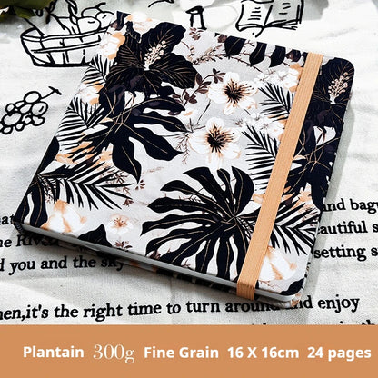 Watercolor Journal – 100% Cotton Paper Pad, Cold-Pressed, Acid-Free, Artist Sketchbook for Painting & Drawing