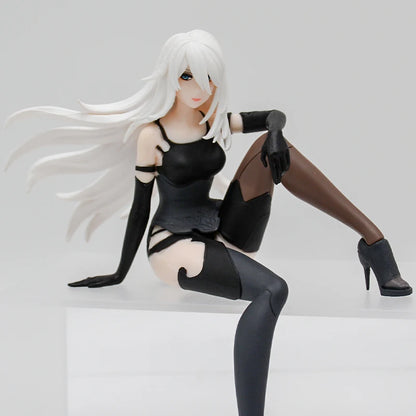 NieR:Automata Action Figures - YoRHa No.2 Type B (2B), 9S, and A2 - 15 CM Collectible Figurines