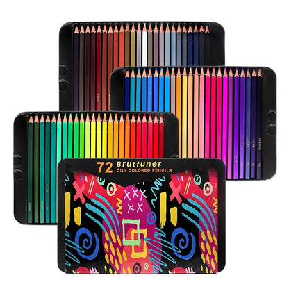48/72/120/150/160/180 Professional Color Pencils, Oil Pencils, Watercolor Pencils Art Supplies