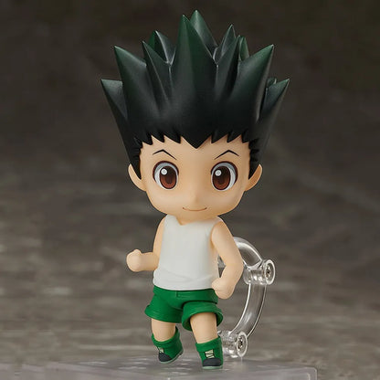 Cute Hunter X Hunter Anime Figurines, Kawaii Chibi Anime Figures, Chrollo Lucilfer, Kurapika, Gon Freeces. Killua Zoldyck PVC Action Toys 10 CM