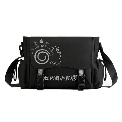 Naruto Shippuden Anime Backpack, Uzumaki Akatsuki School Students Schoolbag Leisure Computer Bag