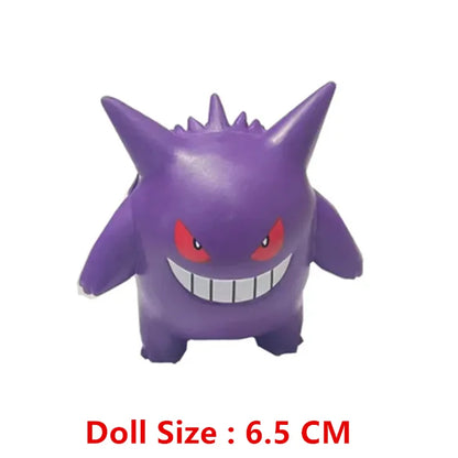 Pokemon Anime Figures Pikachu Mewtwo Charmander Blastoise Gurado Pet Action Model Toy Gifts 4-13 CM