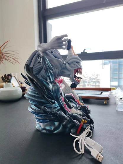 Yuta Okkotsu LED Anime Figurine, Jujutsu Kaisen 0 Figures PVC Statue Collectible 42 CM