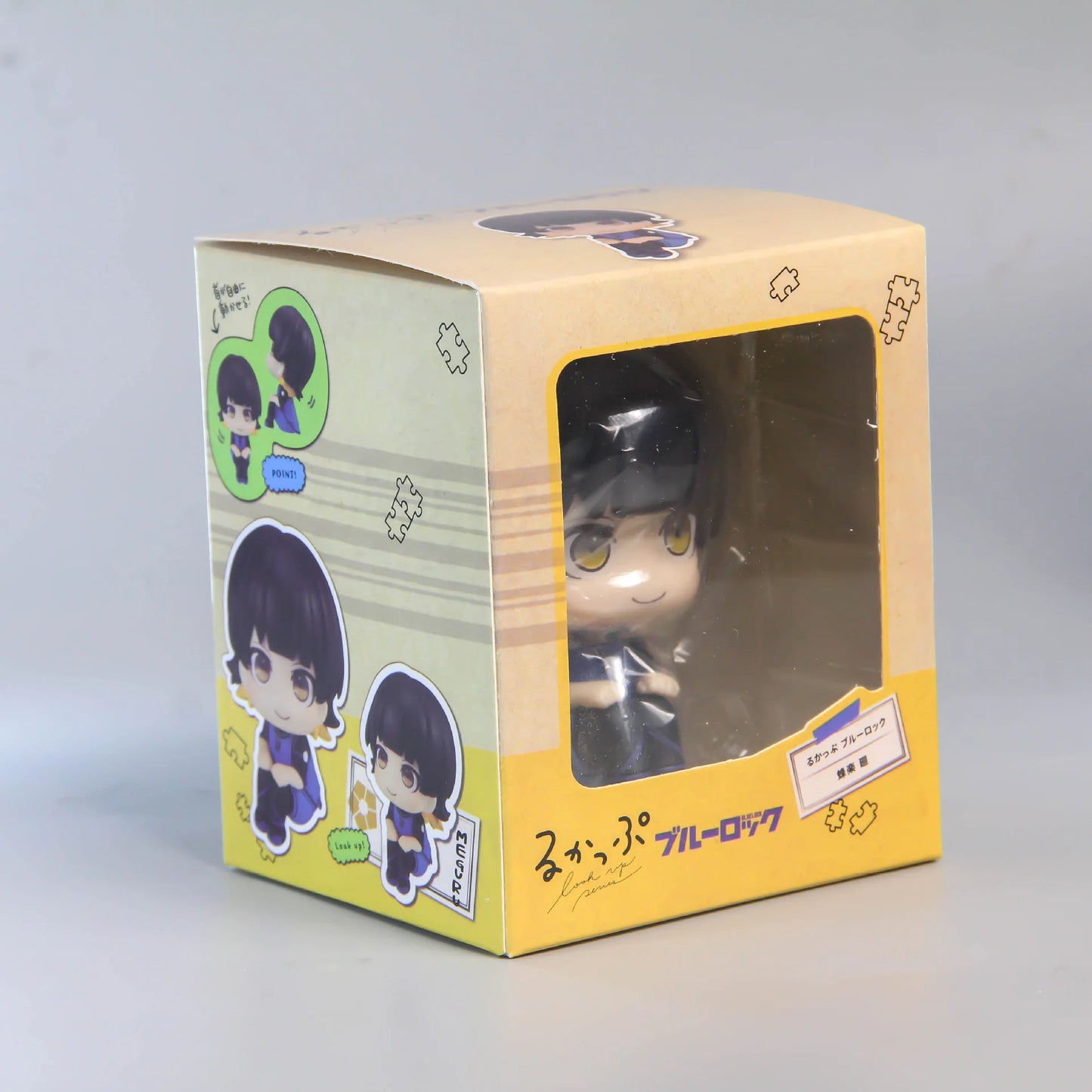 BLUE LOCK Cute Mini Figurines, Isagi Yoichi Chigiri Hyoma Nagi Seishiro Action Figures, Kawaii PVC Toys for Collector 10cm