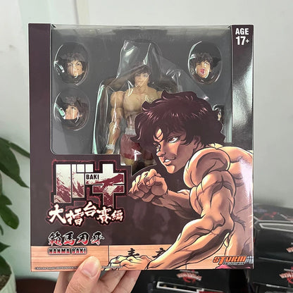 Hanma Yujiro and Baki Hanma Action Figure, Baki The Grappler Anime Figurines Son Of Ogre