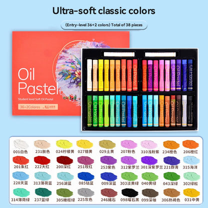 Artist Oil Pastel Set – 24/36/48 Colors Soft, Non-Toxic Sticks for Drawing, Painting & Graffiti Art