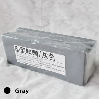 Professional Soft Polymer Clay Oven Bake DIY Handmade for Sculpture 500g
