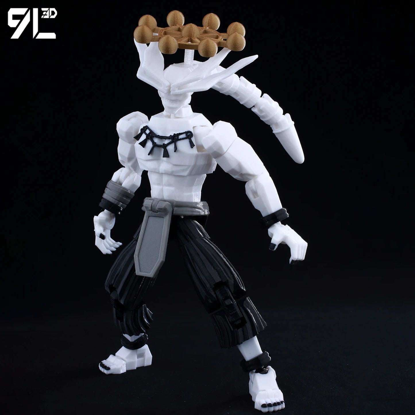 Jujutsu Kaisen 3D Printed Anime Figurine, Gojo Satoru Toji Yuji Sukuna Mahoraga Yuta