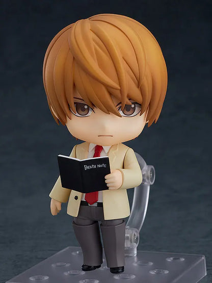 10 CM Death Note L and Yagami Light Anime Figurines, Kawaii Cute Chibi Action Figures PVC Toys Collection