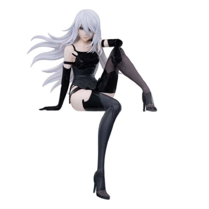 NieR:Automata Action Figures - YoRHa No.2 Type B (2B), 9S, and A2 - 15 CM Collectible Figurines